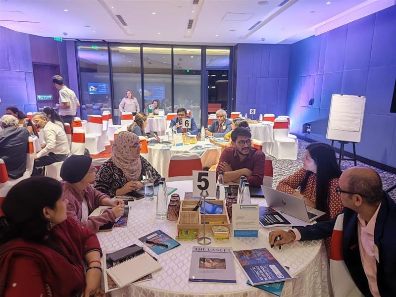 Group discussions at the Antibiotic Resistance Workshop.