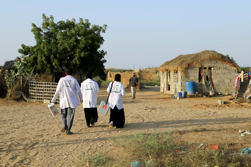 Measles control in armed conflict area