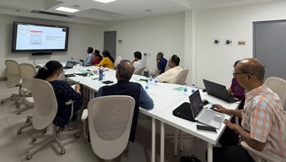 The audience during Dr. Winsley Rose’s presentation addressing vaccine hesitancy.
