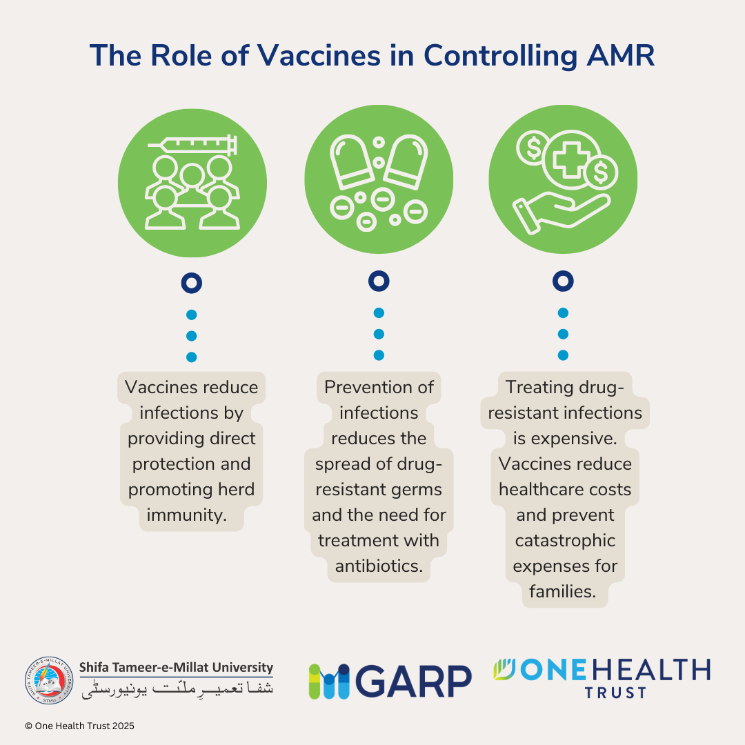The Role of Vaccines in Controlling AMR in Pakistan