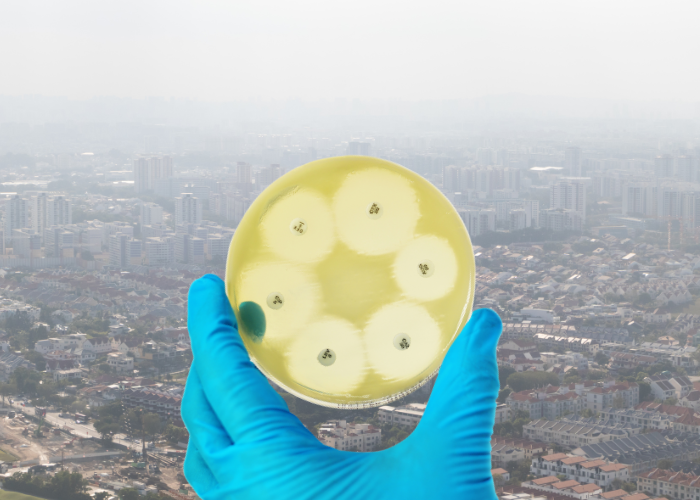 AMR and unhealthy environment